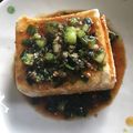 harutama's cooksnap of when they made 冷奴☆焼肉のたれがけ♪.