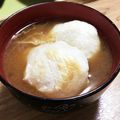 ☆あいちゃん's cooksnap of when they made 白菜とお餅の味噌汁.