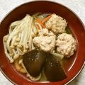 toshieita's cooksnap of when they made ☆力士直伝!?ちゃんこの肉だんご☆.