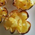 ぽこちゃん15's cooksnap of when they made 餃子の皮で簡単！タルトタタン♡.