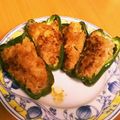 yuandpeco's cooksnap of when they made 野菜嫌いもパクパク❤️ピーマンの肉詰め.