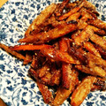 メダカの赤ちゃん's cooksnap of when they made 牛蒡の中華風甘辛揚げ.