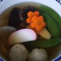 クック63ZVKO☆'s cooksnap of when they made 昆布とエビのだし香る♪あっさりお雑煮.