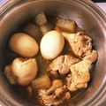 新米主婦Kちゃん's cooksnap of when they made 焼肉のタレで♪手羽元と大根のこってり煮.