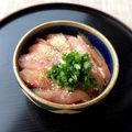 よこ耳ねこ's cooksnap of when they made 柚子胡椒風味のごまハマチ丼.