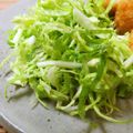 solapapa's cooksnap of when they made さっぱりしそキャベツの千切り＊.