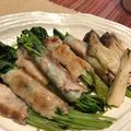 あきみに's cooksnap of when they made 【減塩、低たんぱく】豆苗の豚肉巻き.