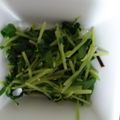クックOYTSP1☆'s cooksnap of when they made 子どもも大好きな豆苗ともやしのナムル☆.
