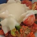 柊さくら's cooksnap of when they made お餅消費に！トマトのお餅グラタン♡.