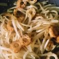 yumeko2015's cooksnap of when they made ちくわともやしの炒め物.