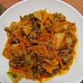 くれな's cooksnap of when they made 簡単☆豚キムチ♪.