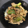 junntamama's cooksnap of when they made 簡単！鶏肉とねぎとエリンギのごま味噌炒め.
