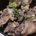 雨野汐's cooksnap of when they made ねぎ塩味の砂肝炒め.