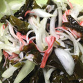 しお大根's cooksnap of when they made 玉ねぎとワカメの酢の物.