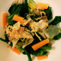鳥風光's cooksnap of when they made ほうれん草のおかか和え.