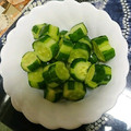 cokeちゃん's cooksnap of when they made 簡単♪きゅうりのわさび漬け.