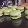 クック3I3877☆'s cooksnap of when they made 失敗なしの抹茶マカロン.