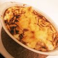 as♡'s cooksnap of when they made 山芋とソーセージのグラタン☆.