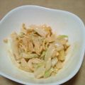 やっぺ841's cooksnap of when they made 簡単！たくあんの旨みが嬉しい☆白菜サラダ.