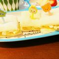 ぶるぶるどーざー's cooksnap of when they made 簡単！かわいい♪たまごサンドイッチ☆.