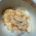 ☆うさきちさん☆'s cooksnap of when they made 朝食！便秘解消？りんごきな粉ヨーグルト☆.