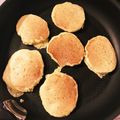 isayaka's cooksnap of when they made 卵なし！牛乳なし！離乳食にも！パンケーキ.