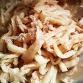 やわり's cooksnap of when they made 冷凍大根　きんぴら風.
