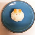 ❁Abake❁'s cooksnap of when they made 簡単うさぎのおにぎり　和風お正月用.