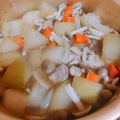 みなぴっぴ☆'s cooksnap of when they made 冬瓜と鶏肉の煮物.