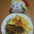 ミーちゃん姉妹のれ's cooksnap of when they made ふわふわオムレツ.