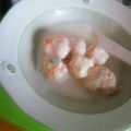 curisupin's cooksnap of when they made 【離乳食 後期】つくねのミルク煮.