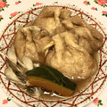 桃華0408's cooksnap of when they made もち巾着の煮物.