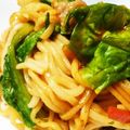 ミカ★ヅキ's cooksnap of when they made レタス焼きそば.