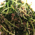 クックBCKCB7☆'s cooksnap of when they made お箸が進む！めんつゆで豆苗のおかか和え.