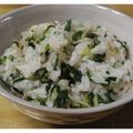 ぽりぽり拓庵's cooksnap of when they made 大根葉の混ぜご飯.
