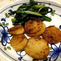 エルルン's cooksnap of when they made 長芋と春菊 サッとしょうゆ炒め 簡単.