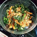YUKAbuudaZ's cooksnap of when they made 切ってチンして和えるだけほうれん草サラダ.