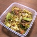 Тика's cooksnap of when they made 作り置き簡単 さんま缶キャベツ玉ねぎ炒め.