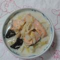 イチゴ、イチゴ。's cooksnap of when they made 鮭とキノコのとろとろ豆乳シチュー.