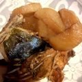 miiko大好き's cooksnap of when they made 圧力鍋で簡単！しみしみ美味しいブリ大根☆.