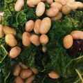 ＊にょにょん＊'s cooksnap of when they made ケールとお豆のサラダ.
