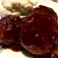 ビリー中毒's cooksnap of when they made お肉100ｇで四人前☆ふんわりハンバーグ.