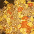 とろーるる's cooksnap of when they made ＊豚肉とトマトの卵炒め＊.