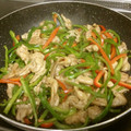 ココ♡ナッツ's cooksnap of when they made 簡単☆1並びの青椒肉絲.