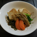 Hirarinn☆'s cooksnap of when they made 厚揚げと刻み昆布・えのきの煮物♪.
