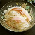 Hirarinn☆'s cooksnap of when they made 大根とハムのわさびマヨサラダ.
