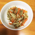satoyori's cooksnap of when they made 簡単♪ごぼうと人参のナムル★お弁当ＯＫ！.