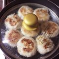 ☆5572☆'s cooksnap of when they made 簡単！きのこ餡のれんこん豆腐ハンバーグ♡.