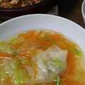五月晴れ♪'s cooksnap of when they made 餃子の皮で野菜たっぷりワンタン風スープ♪.