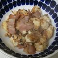 クックOWC5OM☆'s cooksnap of when they made 豆腐♥♡ベーコン炒め.